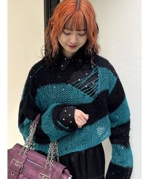 jouetie | ローゲージクロップドニット(ニット/セーター)