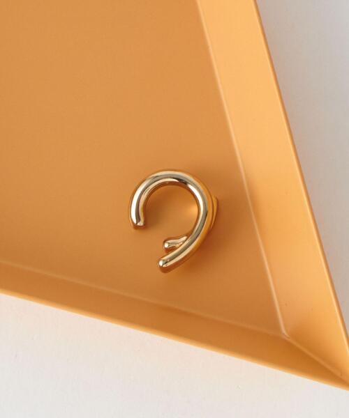 CITEN（シテン）の「＜CITEN＞ダブルライン イヤーカフ【片耳】（イヤーカフ・レディース・シルバー/ゴールド・FREE）」の6枚目の写真