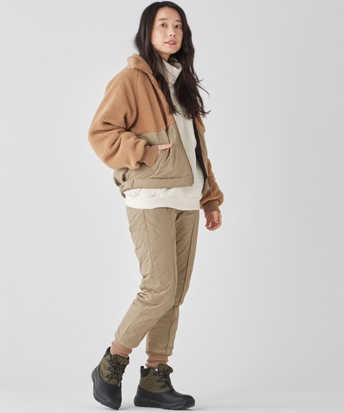 KRIFF MAYER Lady's Collection（クリフメイヤーレディースコレクション）の「《WEB限定》キルトジョガーパンツ（その他パンツ・レディース・ブラック/ナチュラル/ベージュ・SMALL/MEDIUM/LARGE）」の17枚目の写真