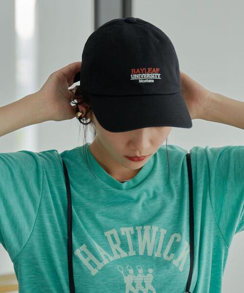 coen（コーエン）の「刺繍ツイルキャップ（キャップ・レディース・ブラック/ブラウン/ワインレッド・FREE）」の4枚目の写真