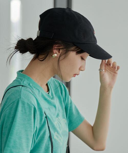 coen（コーエン）の「刺繍ツイルキャップ（キャップ・レディース・ブラック/ブラウン/ワインレッド・FREE）」の15枚目の写真