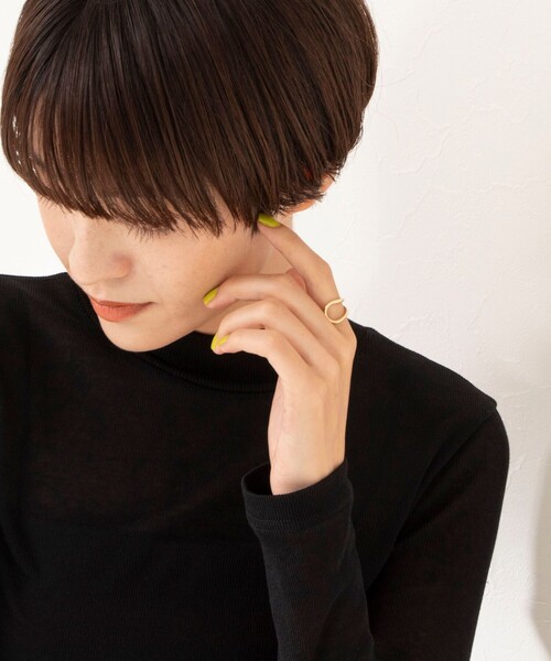 NOLLEY’S（ノーリーズ）の「カーブオープンリング（リング・レディース・ゴールド/シルバー・FREE）」の9枚目の写真