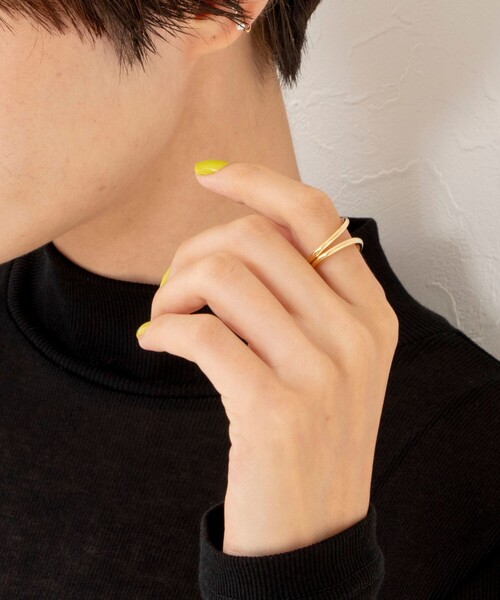 NOLLEY’S（ノーリーズ）の「カーブオープンリング（リング・レディース・ゴールド/シルバー・FREE）」の11枚目の写真