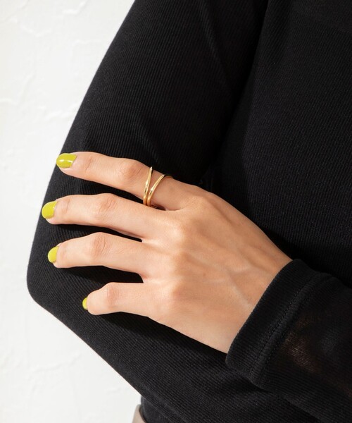 NOLLEY’S（ノーリーズ）の「カーブオープンリング（リング・レディース・ゴールド/シルバー・FREE）」の12枚目の写真