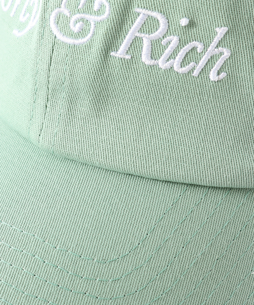 SPORTY&RICH(スポーティアンドリッチ)の「【SPORTY&RICH / スポーティアンドリッチ】TALIC LOGO HAT(キャップ・メンズ・グリーン系その他・FREE)」の12枚目の写真