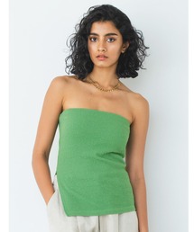 ALEXIA STAM | Side Slit Tube Top /パッドinスリットチューブトップ(チューブトップ)
