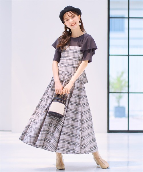 WILLSELECTION(ウィルセレクション)の「フリルカットソープルオーバー(Tシャツ/カットソー・レディース・チャコールグレー/ブラック/ボルドー・MEDIUM)」の20枚目の写真