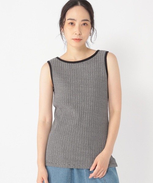 studio CLIP（スタディオクリップ）の「アソート2WAYネックタンクトップ（タンクトップ・レディース・その他2/ベージュ/その他1/アイボリー・MEDIUM/LARGE）」の4枚目の写真