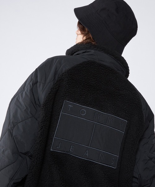 tommy jeans（トミー ジーンズ）の「シェルパジャケット（ブルゾン・メンズ・ホワイト/ブラック・LARGE/X-LARGE/MEDIUM/SMALL）」の18枚目の写真