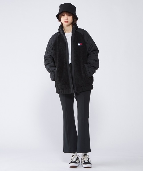 tommy jeans（トミー ジーンズ）の「シェルパジャケット（ブルゾン・メンズ・ホワイト/ブラック・LARGE/X-LARGE/MEDIUM/SMALL）」の13枚目の写真