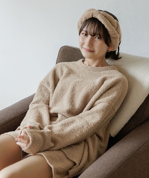 GLOBAL WORK(グローバルワーク)の「ルームウェア/プルオーバー/966352(その他トップス・キッズ・ホワイト系その他/ベージュ・SMALL/MEDIUM)」の11枚目の写真