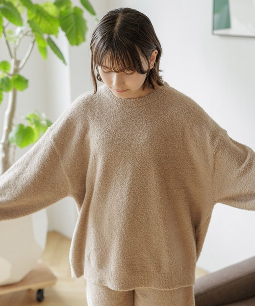 GLOBAL WORK(グローバルワーク)の「ルームウェア/プルオーバー/966352(その他トップス・キッズ・ホワイト系その他/ベージュ・SMALL/MEDIUM)」の9枚目の写真