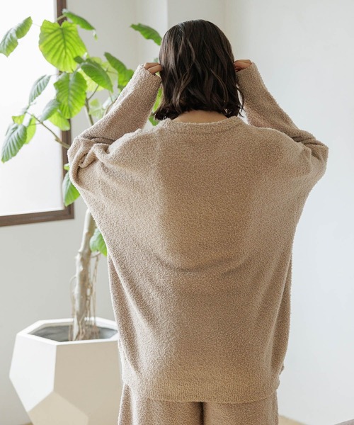 GLOBAL WORK(グローバルワーク)の「ルームウェア/プルオーバー/966352(その他トップス・キッズ・ホワイト系その他/ベージュ・SMALL/MEDIUM)」の3枚目の写真