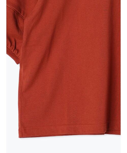 ehka sopo(エヘカソポ)の「ランタンスリーブカットソー(Tシャツ/カットソー・レディース・ダークオレンジ/ベージュ/ブラック/オフホワイト・F)」の7枚目の写真