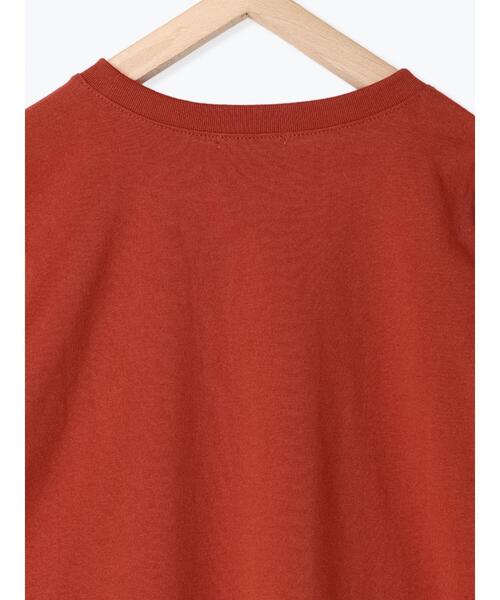 ehka sopo(エヘカソポ)の「ランタンスリーブカットソー(Tシャツ/カットソー・レディース・ダークオレンジ/ベージュ/ブラック/オフホワイト・F)」の6枚目の写真