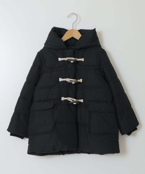 a.v.v（アーヴェヴェ）の「[160]中綿ダッフルコート（ダッフルコート・キッズ・ライトブルー/ブラック・160）」の9枚目の写真