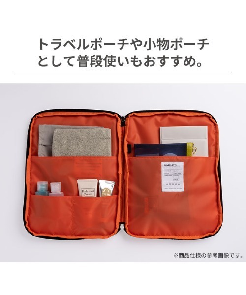 iFace（アイフェイス）の「iFace Coverletti タブレット/PCポーチ(Lサイズ)（PC・タブレットケース・レディース・ブラック/ベージュ・L size）」の6枚目の写真
