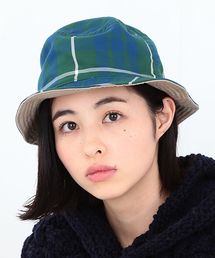 BEAMS BOY | BEAMS BOY / チェック リバーシブル ハット 15FW(ハット)