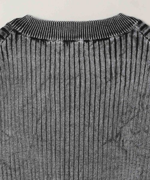 JEANASIS(ジーナシス)の「12GダメージショートVカーディガン/ 980531(カーディガン/ボレロ・レディース・ブラック系その他/グレー系その他/ピンク系その他・FREE)」の9枚目の写真