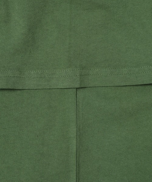 ECOCYCLE(エコサイクル)の「ELEVATED SS TEE_GREEN(サイドシームあり)(Tシャツ/カットソー・メンズ・グリーン/グリーン系その他7/グリーン系その他/グリーン系その他3/グリーン系その他5/カーキ/グリーン系その他6・M/XL/S/L/XS/XXL)」の10枚目の写真