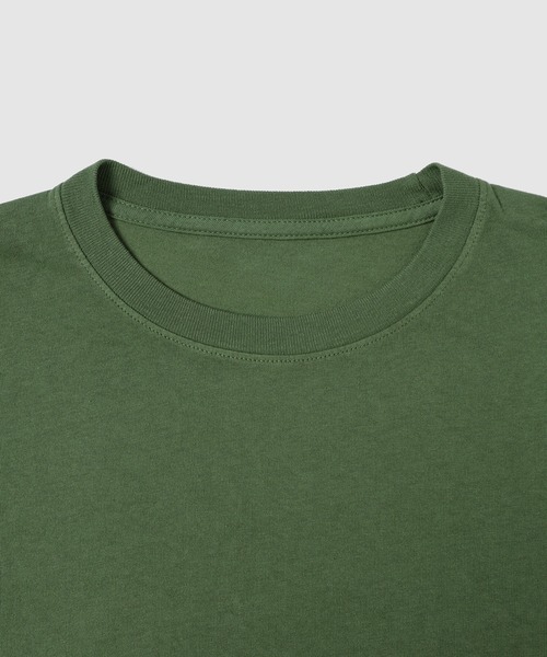 ECOCYCLE(エコサイクル)の「ELEVATED SS TEE_GREEN(サイドシームあり)(Tシャツ/カットソー・メンズ・グリーン/グリーン系その他7/グリーン系その他/グリーン系その他3/グリーン系その他5/カーキ/グリーン系その他6・M/XL/S/L/XS/XXL)」の9枚目の写真