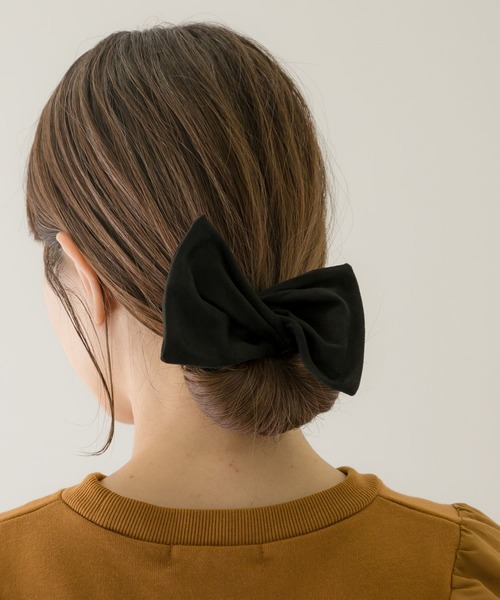 URBAN RESEARCH Sonny Label（アーバンリサーチサニーレーベル）の「フェイクスエードデフトバン（その他ヘアアクセサリー・レディース・ネイビー/ブラック/キャメル・ONE）」の5枚目の写真