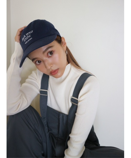 TRUNC（トランクエイティーエイト）の「Pack your trunc CAP（キャップ・レディース・ネイビー/グリーン/アイボリー・FREE）」の13枚目の写真