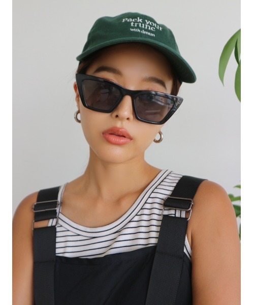 TRUNC（トランクエイティーエイト）の「Pack your trunc CAP（キャップ・レディース・ネイビー/グリーン/アイボリー・FREE）」の14枚目の写真