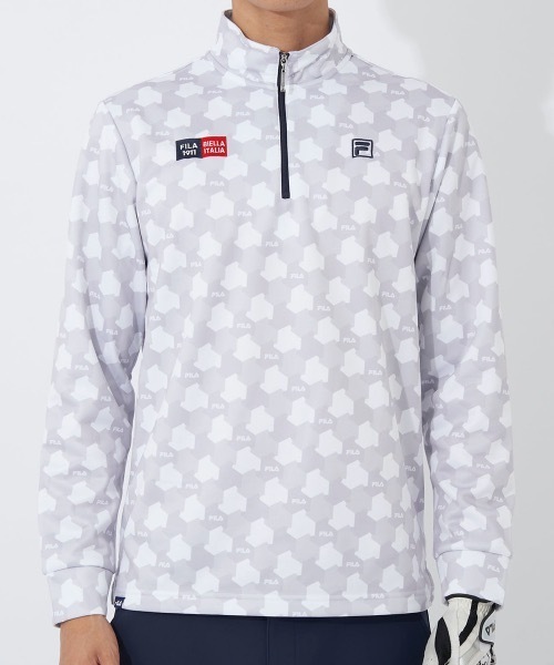 セール】【FILA GOLF:フィラゴルフ】ハーフジップシャツ ゴルフ