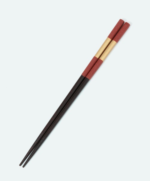 studio CLIP（スタディオクリップ）の「【daily CLIP】乾漆御膳箸（カトラリー・レディース・ブラック/レッド・FREE）」の2枚目の写真