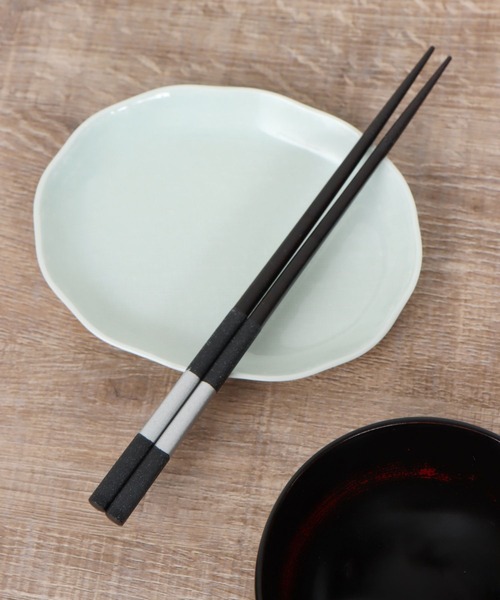 studio CLIP（スタディオクリップ）の「【daily CLIP】乾漆御膳箸（カトラリー・レディース・ブラック/レッド・FREE）」の5枚目の写真