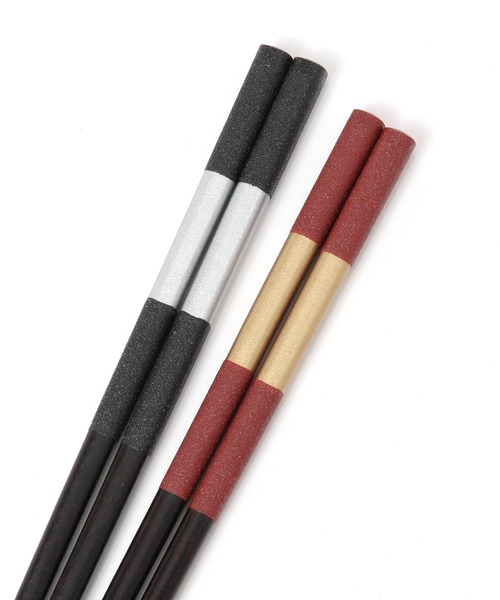 studio CLIP（スタディオクリップ）の「【daily CLIP】乾漆御膳箸（カトラリー・レディース・ブラック/レッド・FREE）」の6枚目の写真