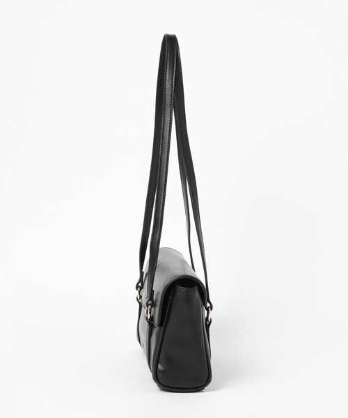 Heather（ヘザー）の「スクエアハンドルBAG  996733（ショルダーバッグ・レディース・ブラウン/アイボリー/ブラック・ONE SIZE）」の4枚目の写真