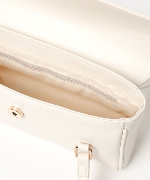 Heather（ヘザー）の「スクエアハンドルBAG  996733（ショルダーバッグ・レディース・ブラウン/アイボリー/ブラック・ONE SIZE）」の17枚目の写真