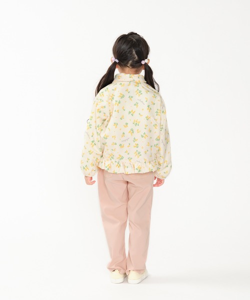 MSGM 花柄 総柄プリント ダブルライダースジャケット モード