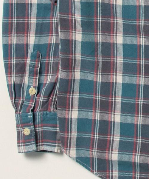 BEAMS PLUS(ビームスプラス)の「REMI RELIEF×BEAMS PLUS / 別注 チェックシャツ(シャツ/ブラウス・メンズ・ブルー/イエロー・MEDIUM/X-LARGE/SMALL/LARGE)」の10枚目の写真