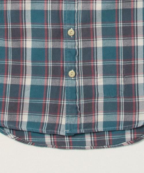 BEAMS PLUS(ビームスプラス)の「REMI RELIEF×BEAMS PLUS / 別注 チェックシャツ(シャツ/ブラウス・メンズ・ブルー/イエロー・MEDIUM/X-LARGE/SMALL/LARGE)」の3枚目の写真