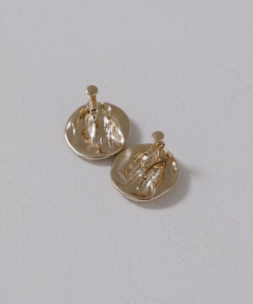 Kastane(カスタネ)の「【fiw.】BIGモチーフイヤリング(イヤリング・レディース・シルバー/ゴールド・FREE)」の7枚目の写真