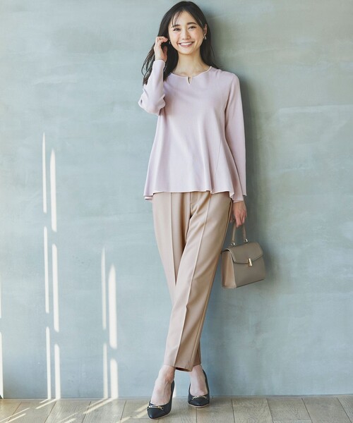 【セール】【洗える】褒めらレディテーパード パンツ（その他パンツ）｜any SiS（エニィスィス）