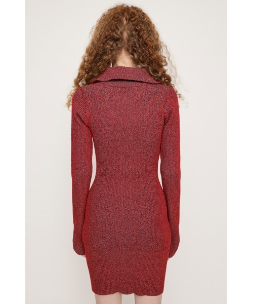 SLY(スライ)の「FRONT ZIP BI COLOR S/OP フロント ジップ SLY(スライ)の「FRONT ZIP BI COLOR S/OP フロント ジップ