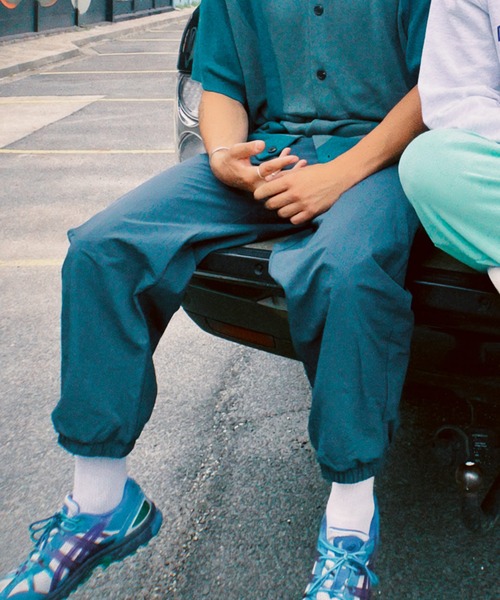 【セール】【ddp / ディーディーピー】NYLON WIDE PANTS / ナイロンワイドパンツ（その他パンツ）｜ddp（ディーディーピー）