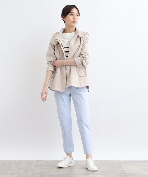INDIVI(インディヴィ)の「◆【洗える/ストレッチ】カラーベイカーパンツ(その他パンツ・レディース・ネイビー/サックスブルー/キャメル/ホワイト系・40/38/36/13/15 /19)」の6枚目の写真