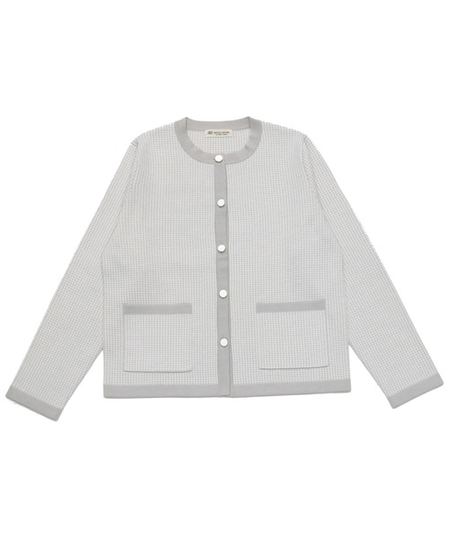 新品　トリーバーチ　ノーカラーニットジャケット　ロゴボタン　花柄　カーディガン 新作ウェア - レディース | トリーバーチ公式オンラインストア