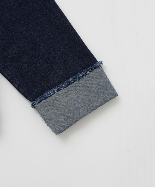 JUNRED（ジュンレッド）の「ヴィンテージデニムロールアップブルゾン（ブルゾン・メンズ・ネイビー/ブラック・S/M/L）」の16枚目の写真