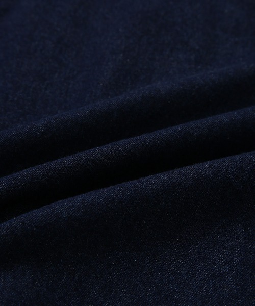 JUNRED（ジュンレッド）の「ヴィンテージデニムロールアップブルゾン（ブルゾン・メンズ・ネイビー/ブラック・S/M/L）」の18枚目の写真