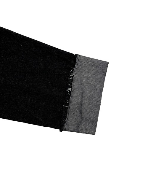 JUNRED（ジュンレッド）の「ヴィンテージデニムロールアップブルゾン（ブルゾン・メンズ・ネイビー/ブラック・S/M/L）」の21枚目の写真