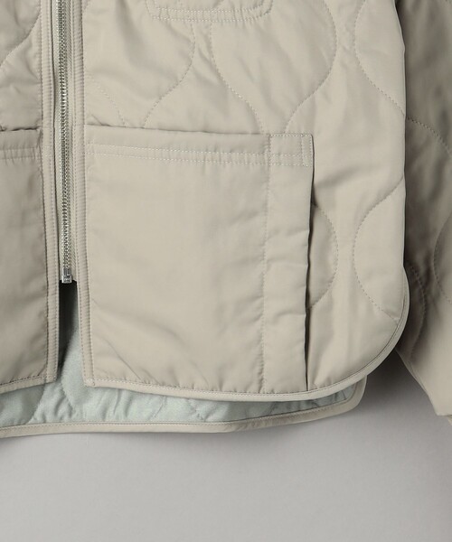 FIVEBROTHER（ファイブブラザー）の「【別注】＜FIVE BROTHER＞キルティング ジャケット（ブルゾン・レディース・ブラック/ライトグレー/ベージュ・M）」の22枚目の写真