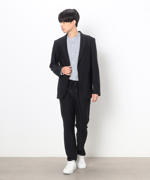 COMME CA ISM（コムサイズム）の「★ＴＶドラマ着用商品★ スタンダード バンドカラー シャツ（シャツ/ブラウス・メンズ・ブラック/ホワイト/グレー・MEDIUM/SMALL/LARGE）」の11枚目の写真