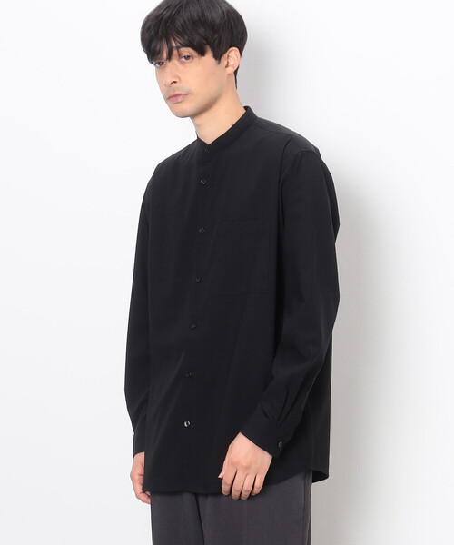 COMME CA ISM（コムサイズム）の「★ＴＶドラマ着用商品★ スタンダード バンドカラー シャツ（シャツ/ブラウス・メンズ・ブラック/ホワイト/グレー・MEDIUM/SMALL/LARGE）」の15枚目の写真