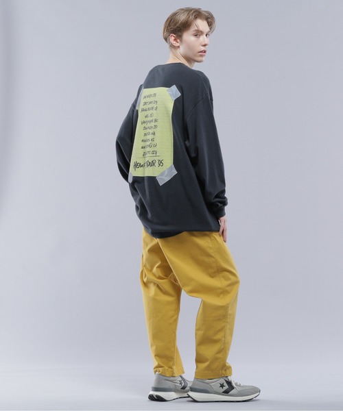 【セール】MANASTASH/マナスタッシュ/HEMP L/S TEE TOUR '95/ヘンプロングスリーブTシャツ ツアー95（Tシャツ/カットソー）｜MANASTASH（マナスタッシュ）
